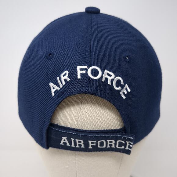 United States Air Force Baseball Cap Blue OS Adjustable Embroidered Sports Cap - Picture 5 of 8